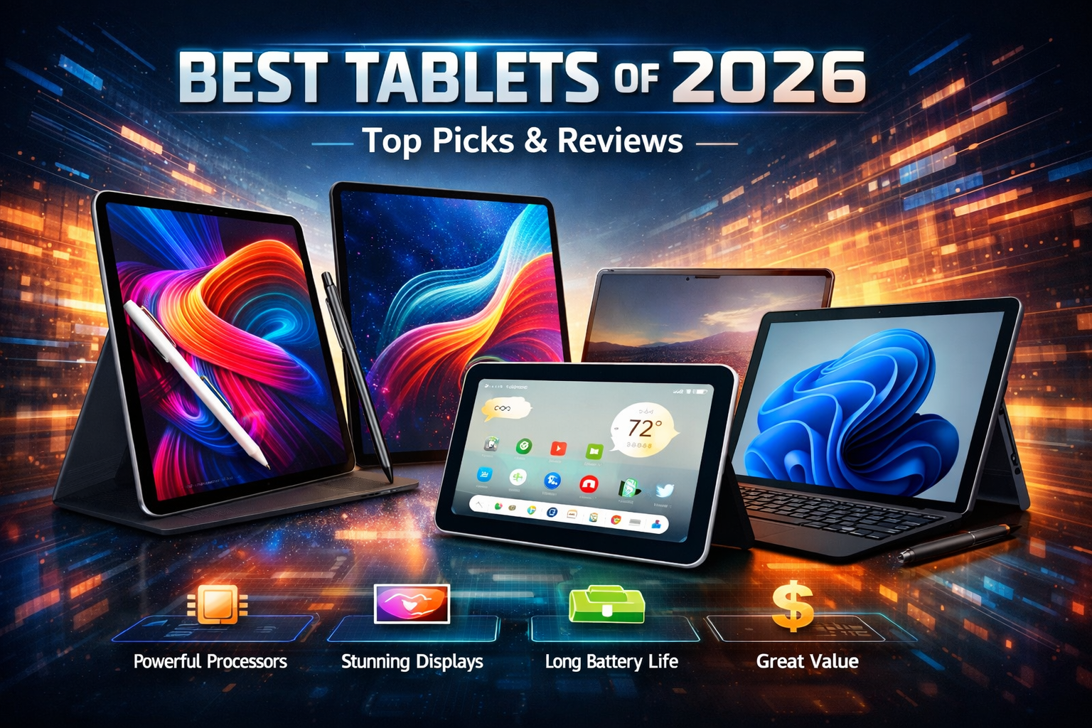 Best Tablets of 2026: The Ultimate Buying Guide for Every Budget