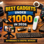 Best Budget Gadgets Under ₹1000 in 2026 – Top Useful Tech for Daily Life