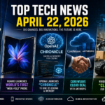 Top Tech News April 2026: Apple Leadership Change, Huawei’s New Foldable Phone, and Major AI Breakthroughs